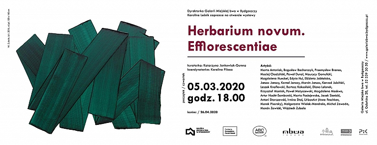 Herbarium novum. Efflorescentiae - GROUP EXHIBITION - Bydgoszcz